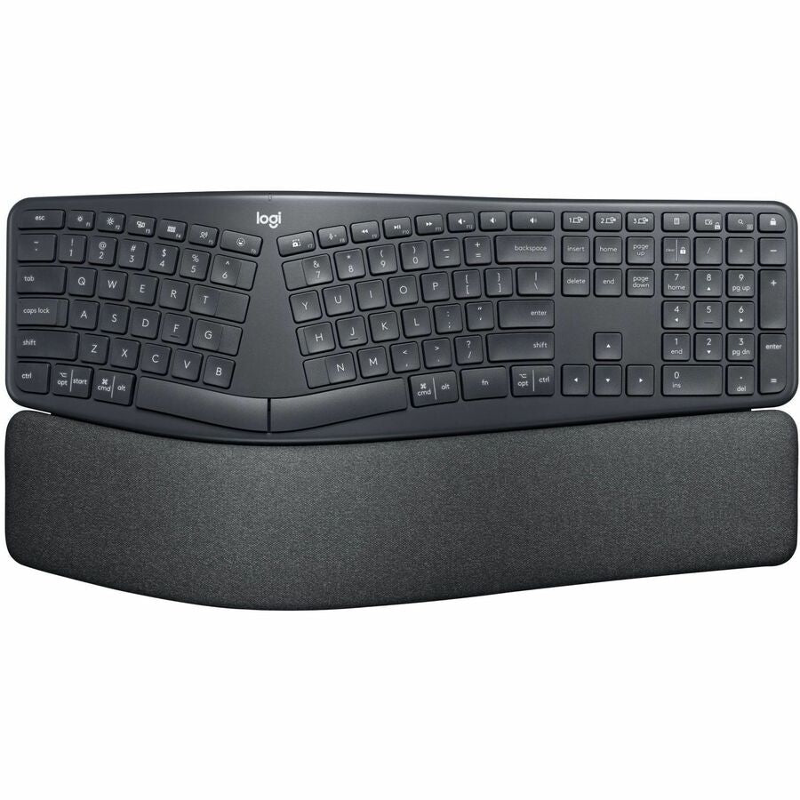 Logitech ERGO K860 Split Ergonomic Keyboard, Wireless Connectivity, Graphite