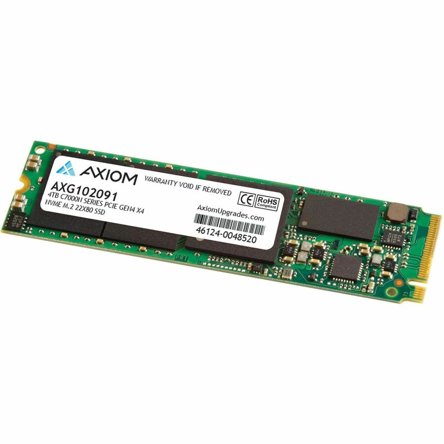 Axiom C7000n 4 TB Solid State Drive - M.2 2280 Internal - PCI Express NVMe (PCI Express NVMe 4.0 x4) - TAA Compliant