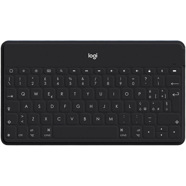 Keys-To-Go Super-Slim and Super-Light Bluetooth Keyboard for iPhone, iPad, and Apple TV - Black
