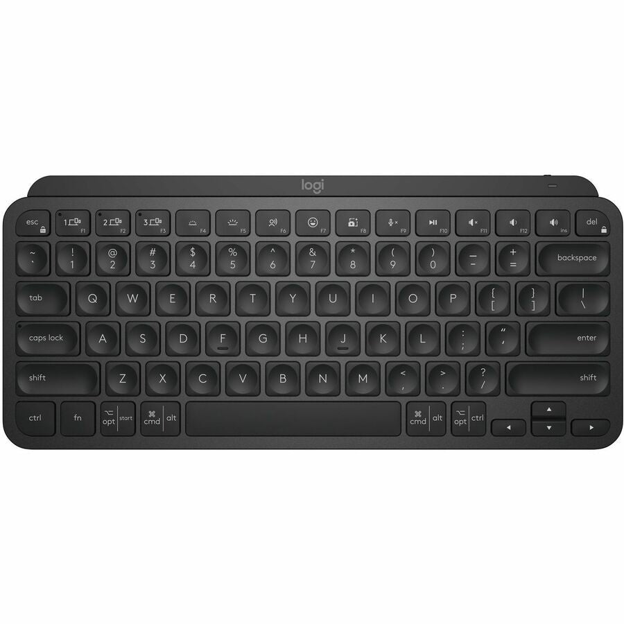 Logitech MX Keys Mini Minimalist Wireless Illuminated Keyboard, Compact, Bluetooth, Backlit, USB-C, Black
